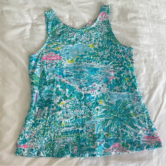 Lilly Pulitzer Tops - Lilly Pulitzer Kristen Tank Top Small
